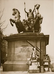 Monument à Boadicée sur le pont de Westminster